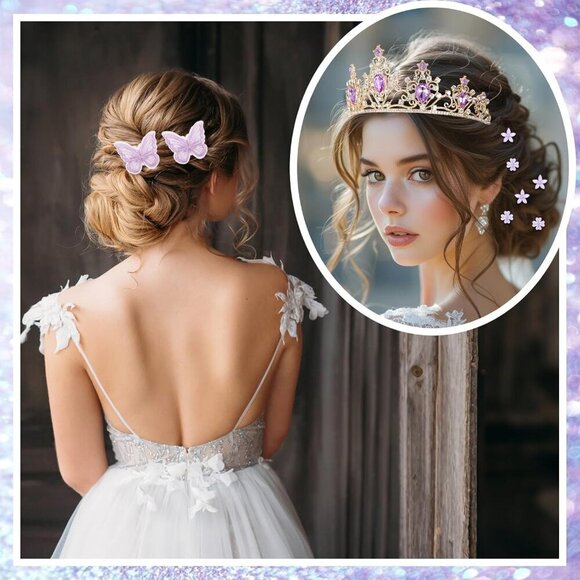Princess Costume Set Alloy Rhinestones Jewelry Accessories for Women main image 5